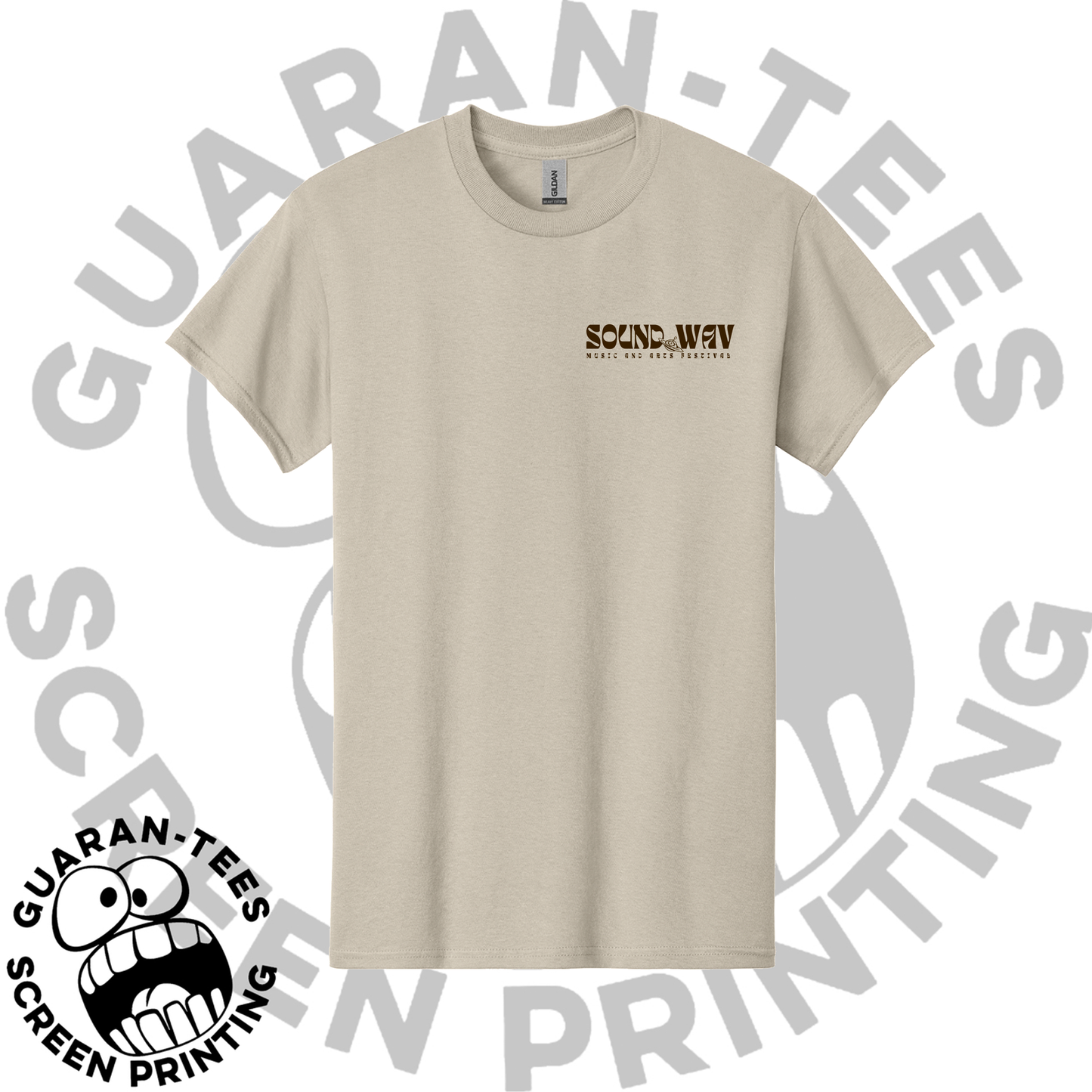 SOUND.WAV Front Left Chest w/ Set List T-Shirt