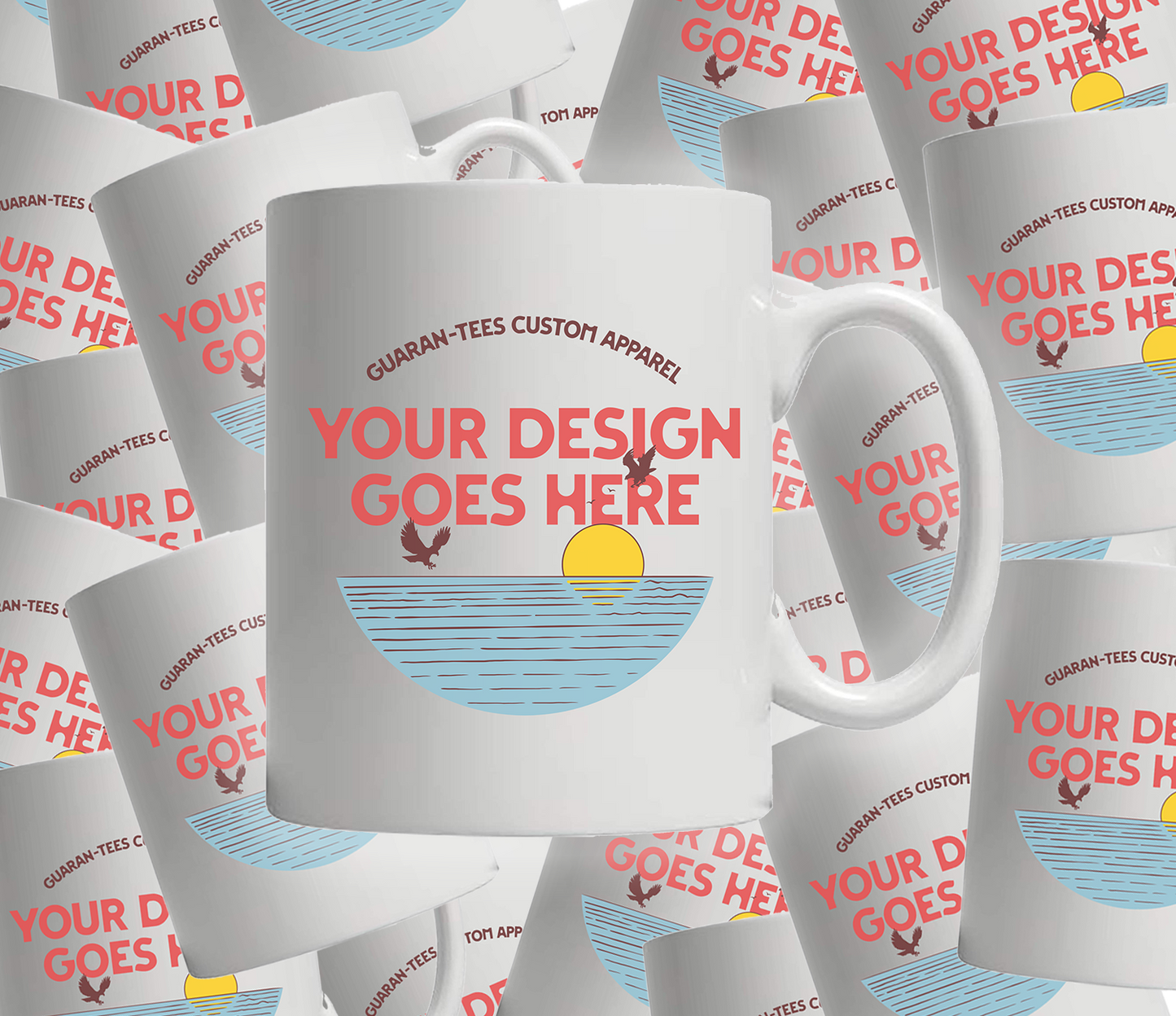 CUSTOM SUBLIMATED MUG BUNDLE