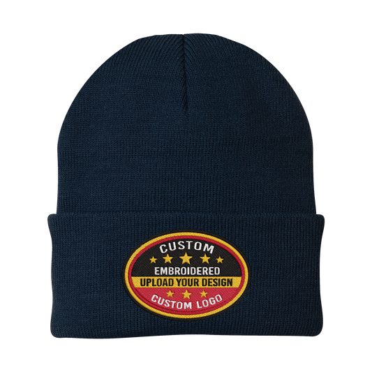 CUSTOM EMBROIDERED BEANIE