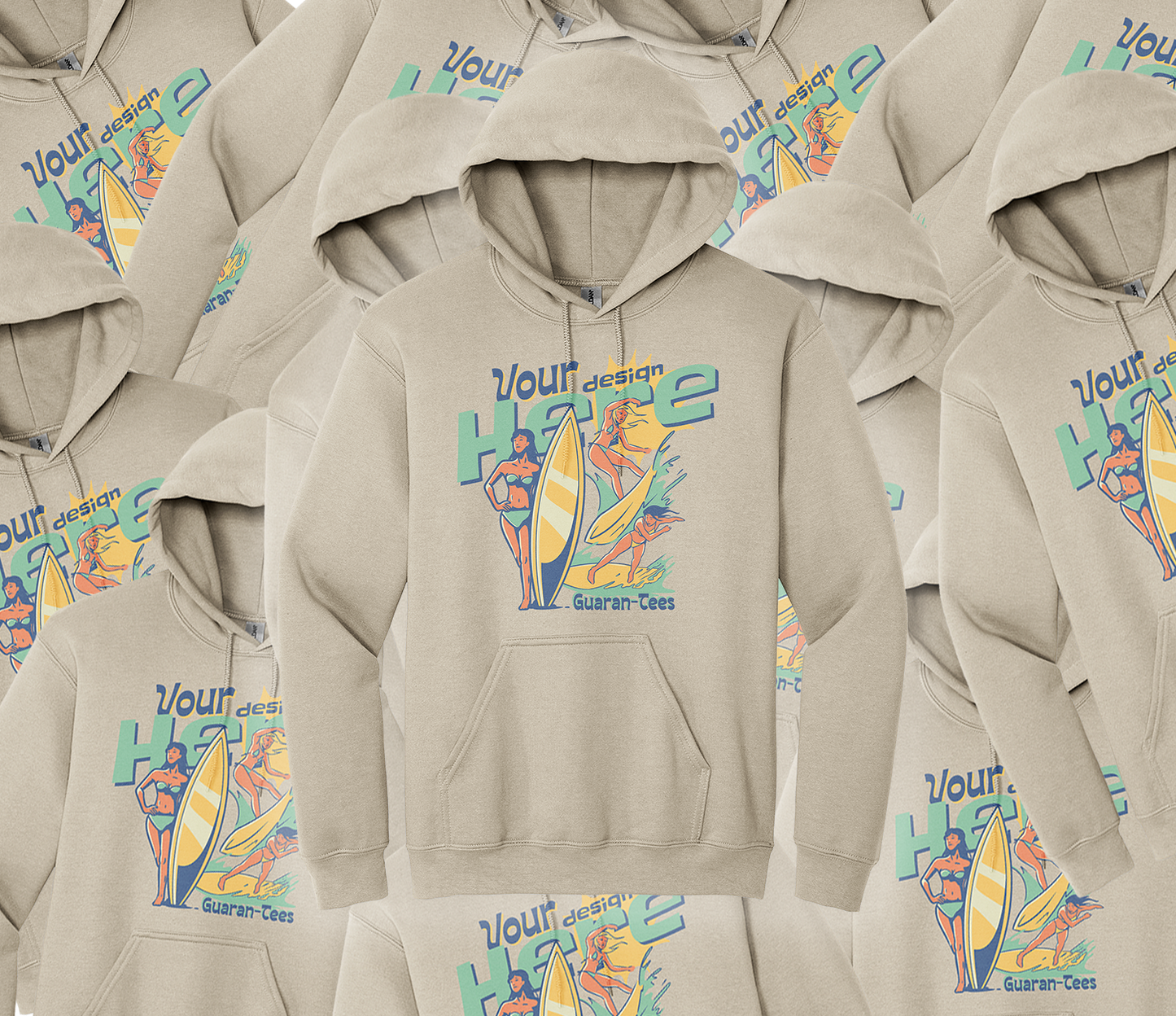 CUSTOM DTF HOODIE BUNDLE
